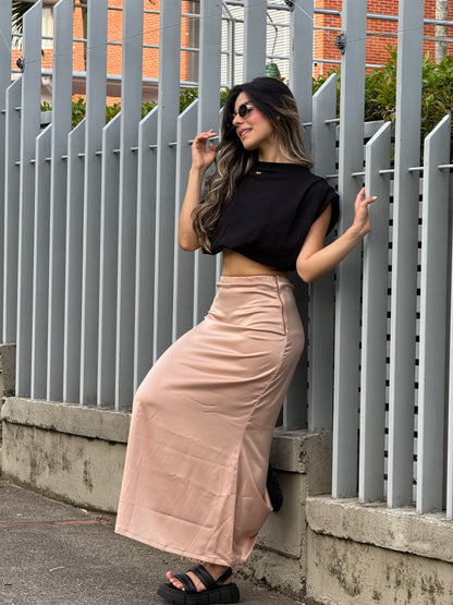 Falda Satin